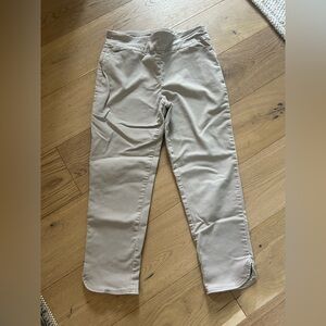 Croft & Barrow Khaki Stretch Ankle Pants